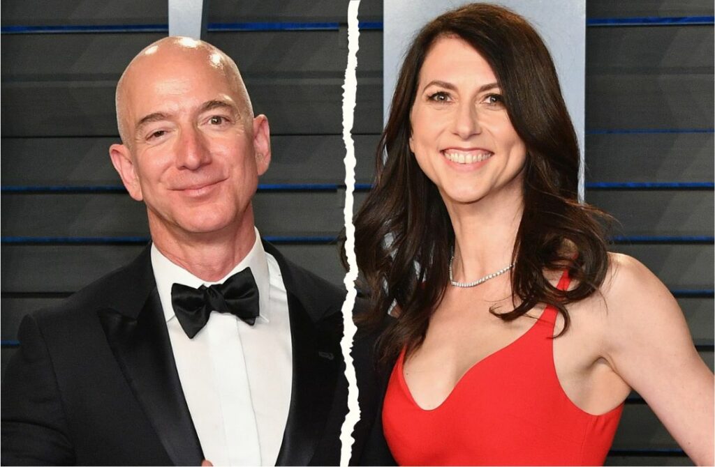 Amazon CEO Jeff Bezos and his former wife MacKenzie